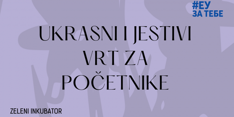 Ekonaut objavio publikaciju “Jestivi i ukrasni vrt za početnike”